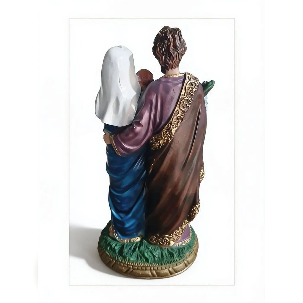 Imagem de Resina 20Cm - Sagrada Família - Base redonda - Modelo 01 - Foto 3